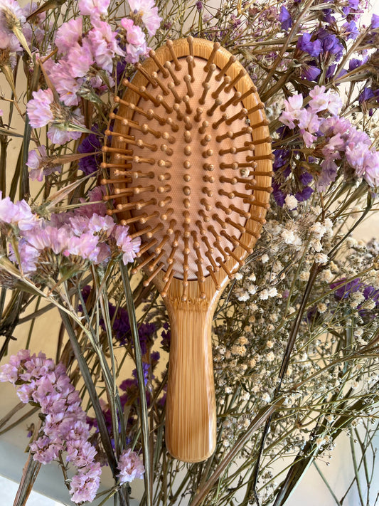 Notre  brosse ronde en bambou