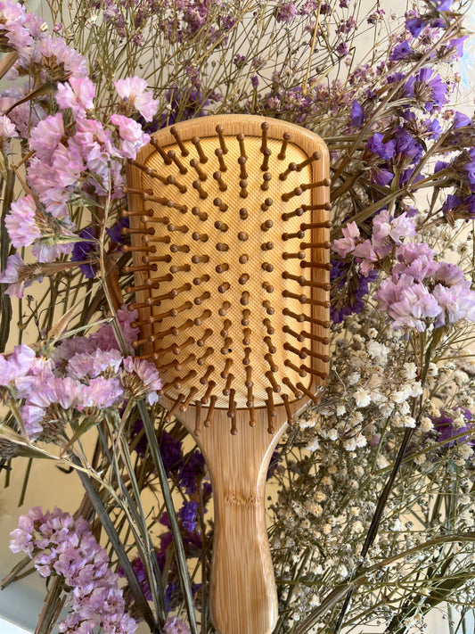 Notre brosse rectangulaire en bambou